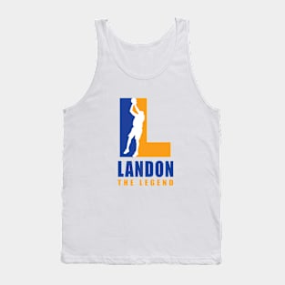 Landon Custom Player Basketball Your Name The Legend T-Shirt Tank Top